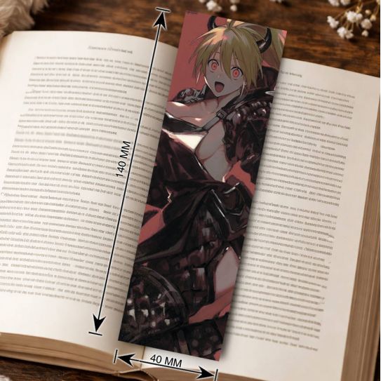 Закладка 4х14см Дорохедоро 4