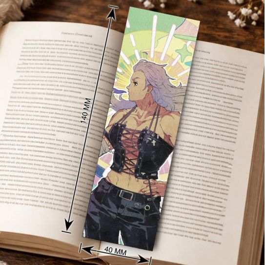 Закладка 4х14см Дорохедоро 5