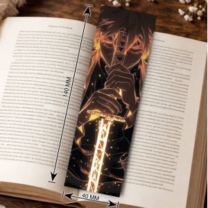 Закладка 4х14см Клинок рассекающий демонов 3