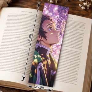 Закладка 4х14см Клинок рассекающий демонов 4