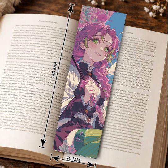 Закладка 4х14см Клинок рассекающий демонов 7