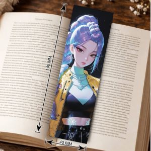 Закладка 4х14см K-POP Охотницы на демонов 2