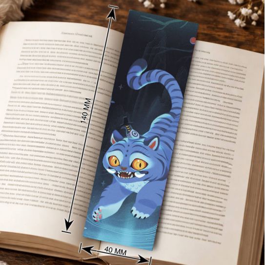 Закладка 4х14см K-POP Охотницы на демонов 4