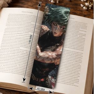 Закладка 4х14см Магическая битва 2