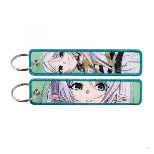 Брелок тканевый с кольцом Фрирен 32