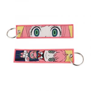 Брелок тканевый с кольцом Семья Шпионов 34