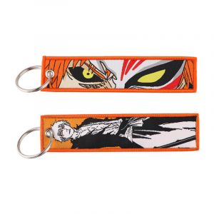 Брелок тканевый с кольцом Блич 35