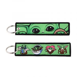 Брелок тканевый с кольцом Мандалорец 39