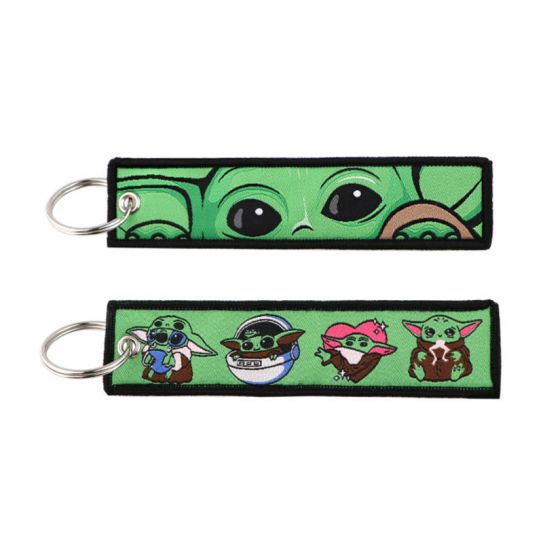 Брелок тканевый с кольцом Мандалорец 39