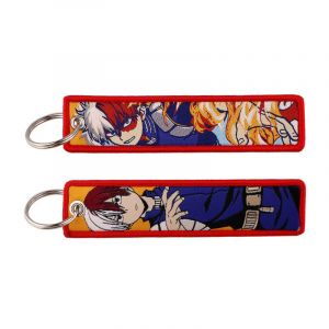 Брелок тканевый с кольцом Моя геройская академия 50