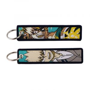 Брелок тканевый с кольцом Моя геройская академия 51