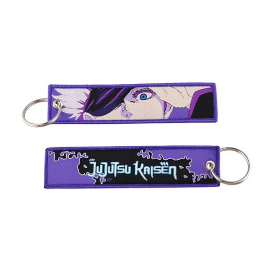 Брелок тканевый с кольцом Магическая битва 55