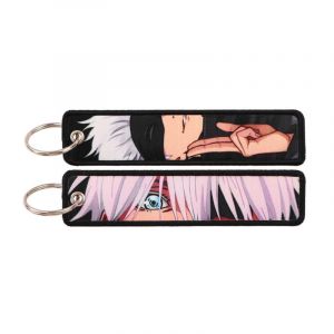 Брелок тканевый с кольцом Магическая битва 56