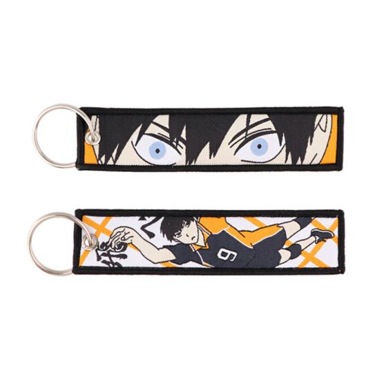 Брелок тканевый с кольцом Волейбол 61