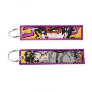 Брелок тканевый с кольцом Джо-Джо 66