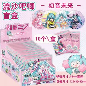 Блок со значками "Сборные" 3D (10шт)-(58мм) МикуХатсуне 2