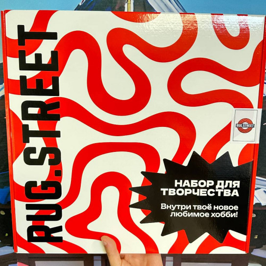 Набор ковровой вышивки RUG.STREET Коврик для клавиатуры Наруто - Наруто
