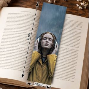 Закладка 4х14см Очень странные дела 1