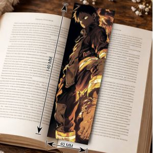 Закладка 4х14см Пламенная бригада пожарных 4