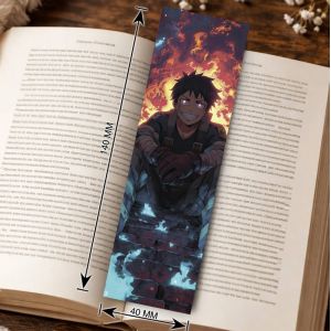 Закладка 4х14см Пламенная бригада пожарных 7