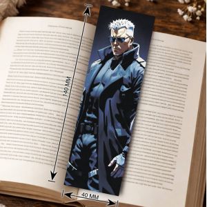 Закладка 4х14см Призрак в доспехах 2