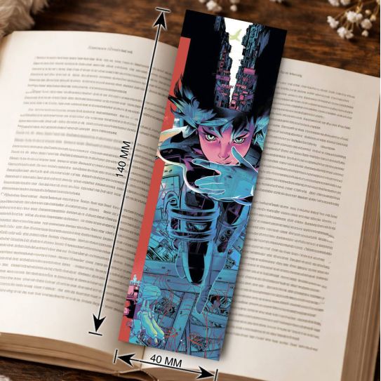 Закладка 4х14см Призрак в доспехах 6