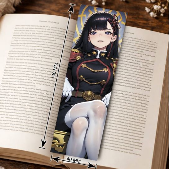 Закладка 4х14см Раб спецотряда демонического города 3