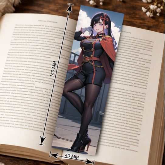 Закладка 4х14см Раб спецотряда демонического города 6