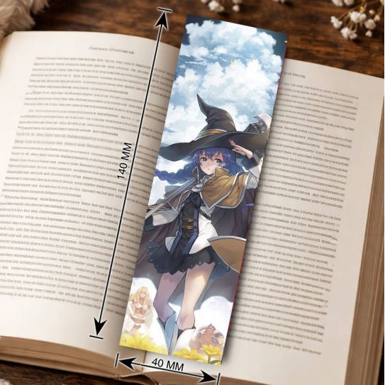 Закладка 4х14см Реинкарнация безработного 7