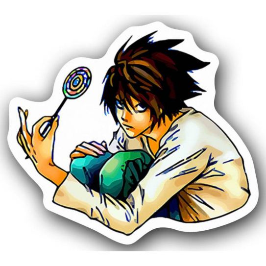 Деревянный светящийся значок АНИМЕ 12-33