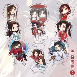 Набор акриловых фигурок 7 шт-10 шт (6 см) 2D Небожители номер 2