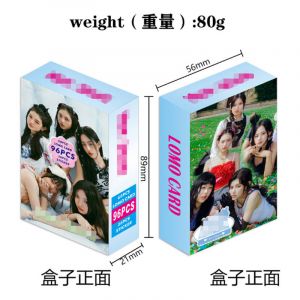 Фотокарточки LOMO CARD K-POP двухст-ие 96 штук (8 на 5 см) 018 NEW JEANS (5)