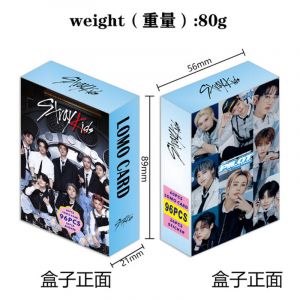 Фотокарточки LOMO CARD K-POP двухст-ие 96 штук (8 на 5 см) 024 STRAY KIDS (2)