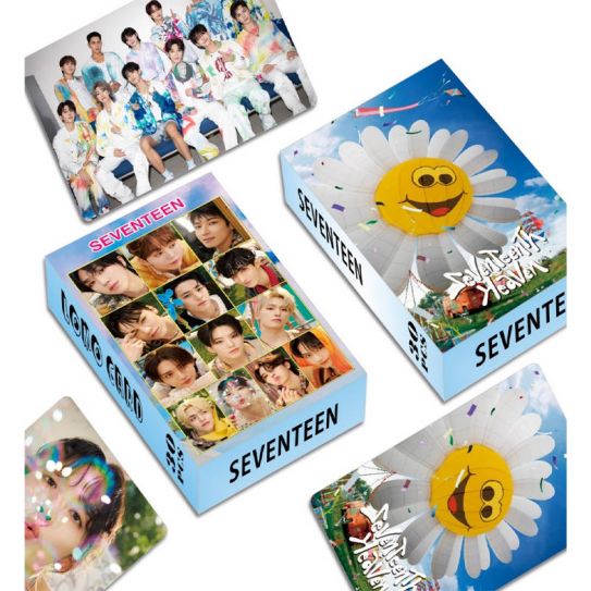 Фотокарточки LOMO CARD K-POP двухст-ие 96 штук (8 на 5 см) 026 SEVENTEEN (2)