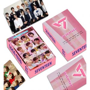 Фотокарточки LOMO CARD K-POP двухст-ие 96 штук (8 на 5 см) 028 SEVENTEEN (4)