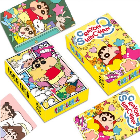 Фотокарточки LOMO CARD Аниме двухст-ие 30 штук (8 на 5 см) 012 Crayon Shin Chan