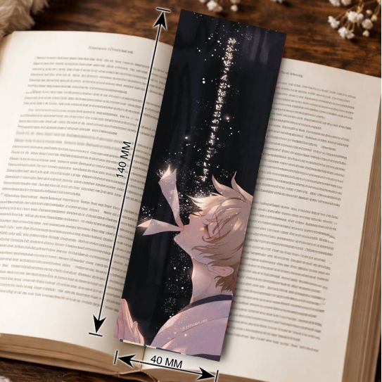 Закладка 4х14см Тетрадь дружбы Нацуме 1