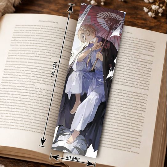 Закладка 4х14см Тетрадь дружбы Нацуме 5