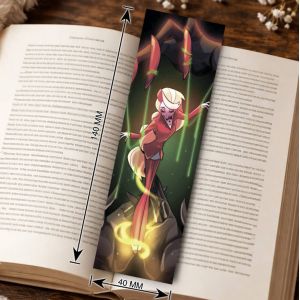 Закладка 4х14см Отель Хазбин 2