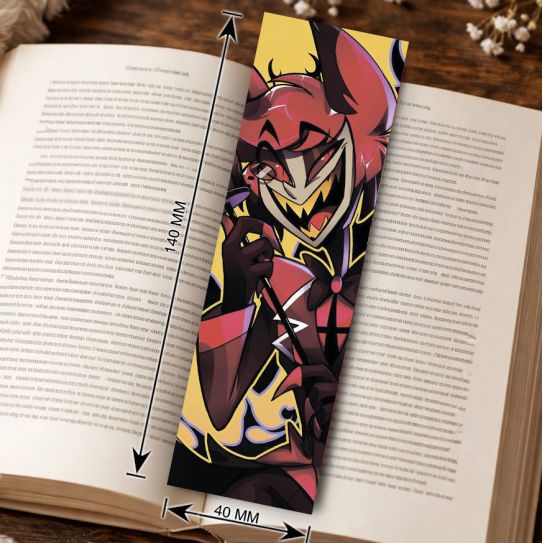 Закладка 4х14см Отель Хазбин 6