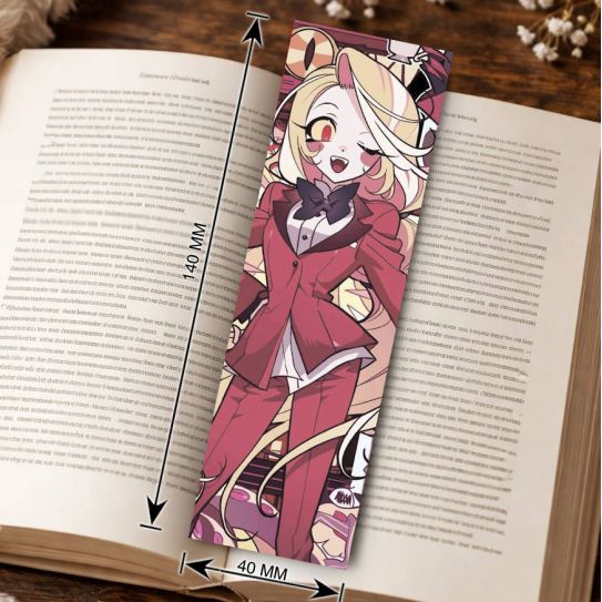 Закладка 4х14см Отель Хазбин 7