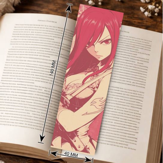 Закладка 4х14см Хвост феи 4