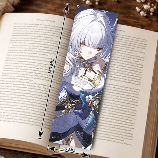 Закладка 4х14см Honkai: Star Rail 4