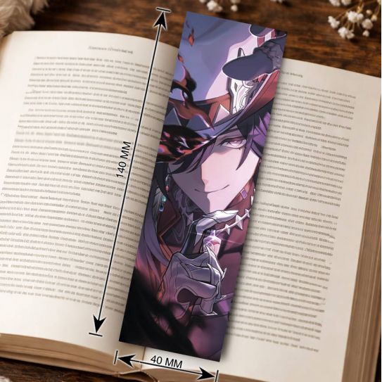 Закладка 4х14см Honkai: Star Rail 10