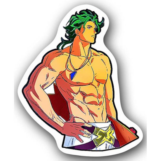 Деревянный светящийся значок АНИМЕ 16-49