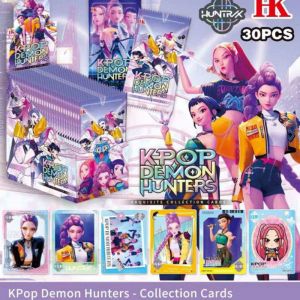 Блок с коллекционными карточками-бустерами K-POP Охотницы на демонов 2 HK (30 бустеров по 5 карточек)