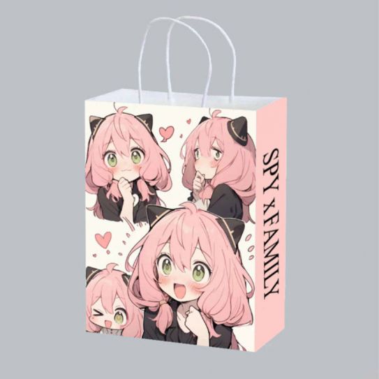 Подарочный пакет Семья шпионов Анечка 27 на 21 см