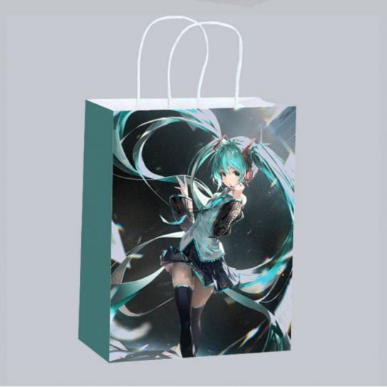 Подарочный пакет Мику Хатсунэ 2 27 на 21 см