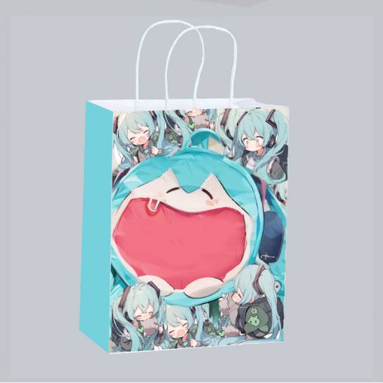 Подарочный пакет Мику Хатсунэ 4 27 на 21 см