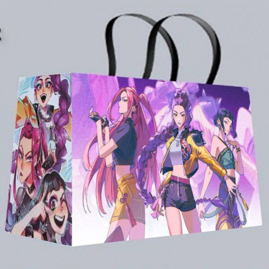 Подарочный пакет большой K-POP Охотница на демонов 60 на 43 см